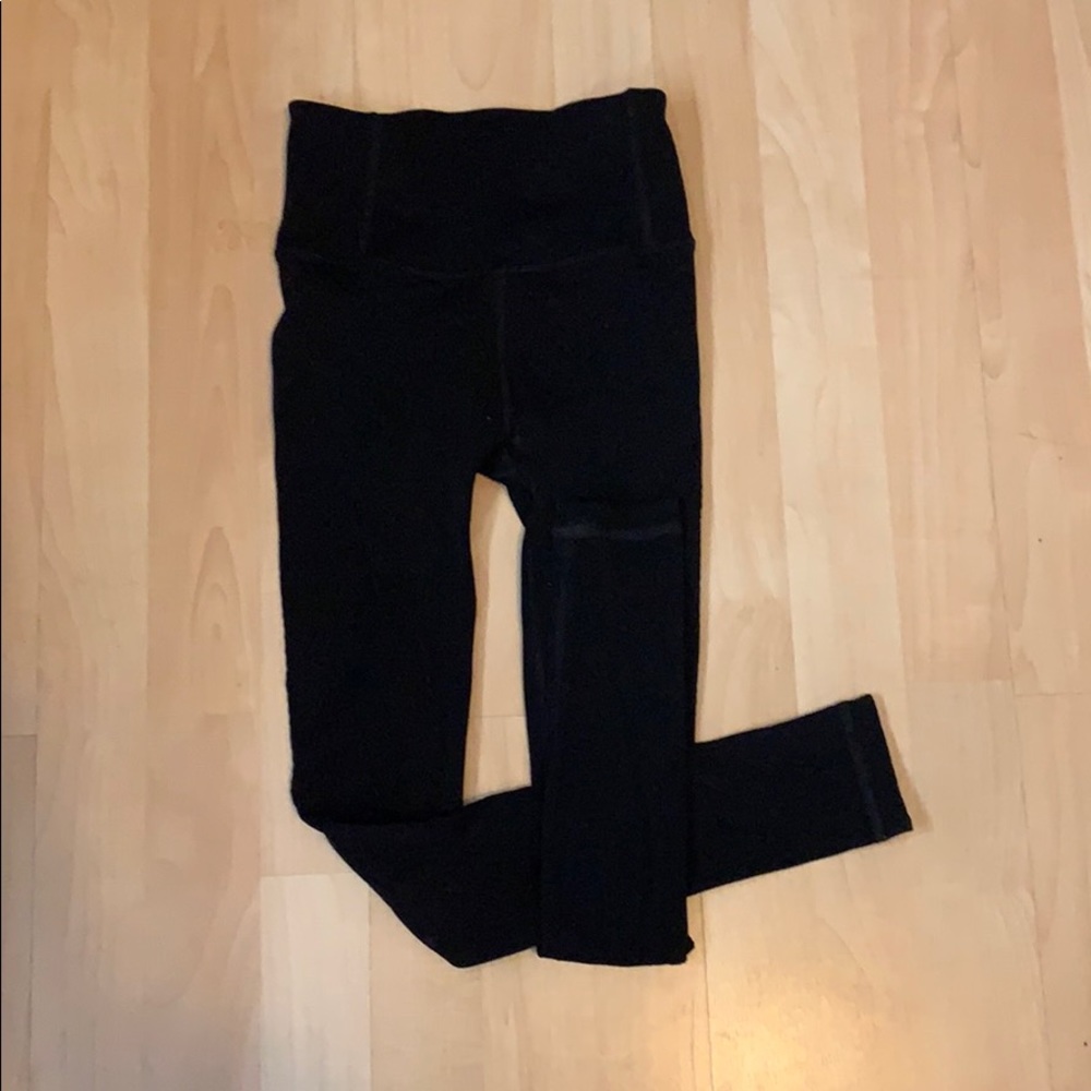 Lululemon black 7/8 leggings